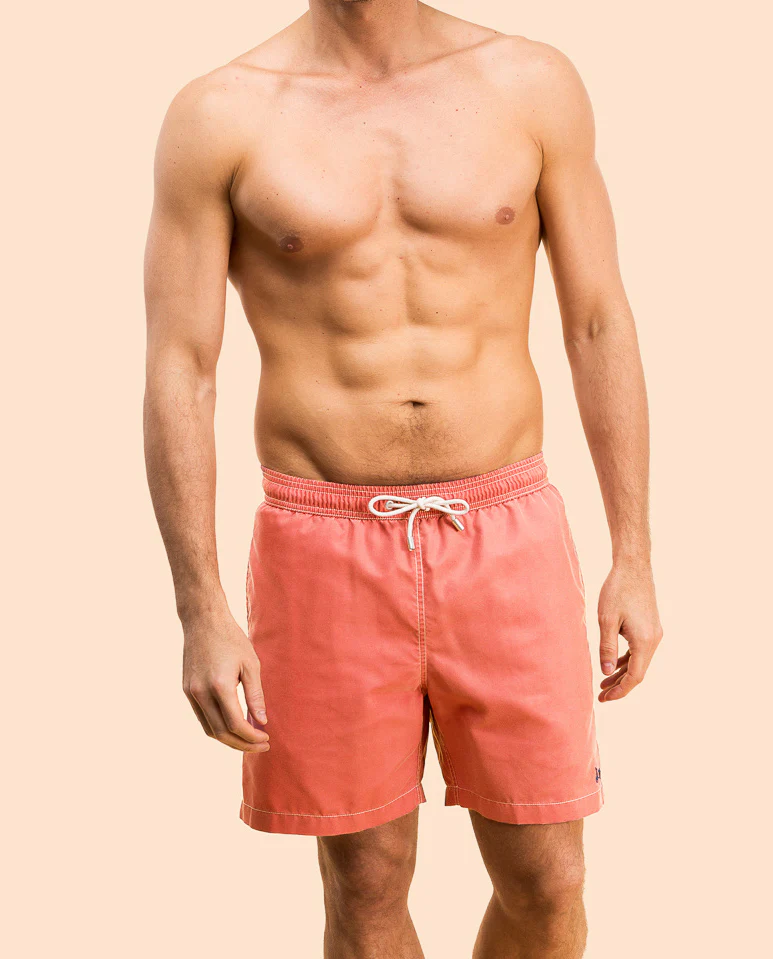 Bañador liso coral - Image 2