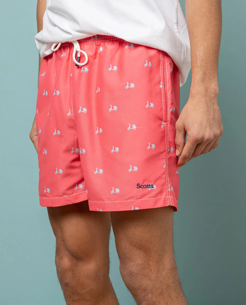 Bañador logo coral