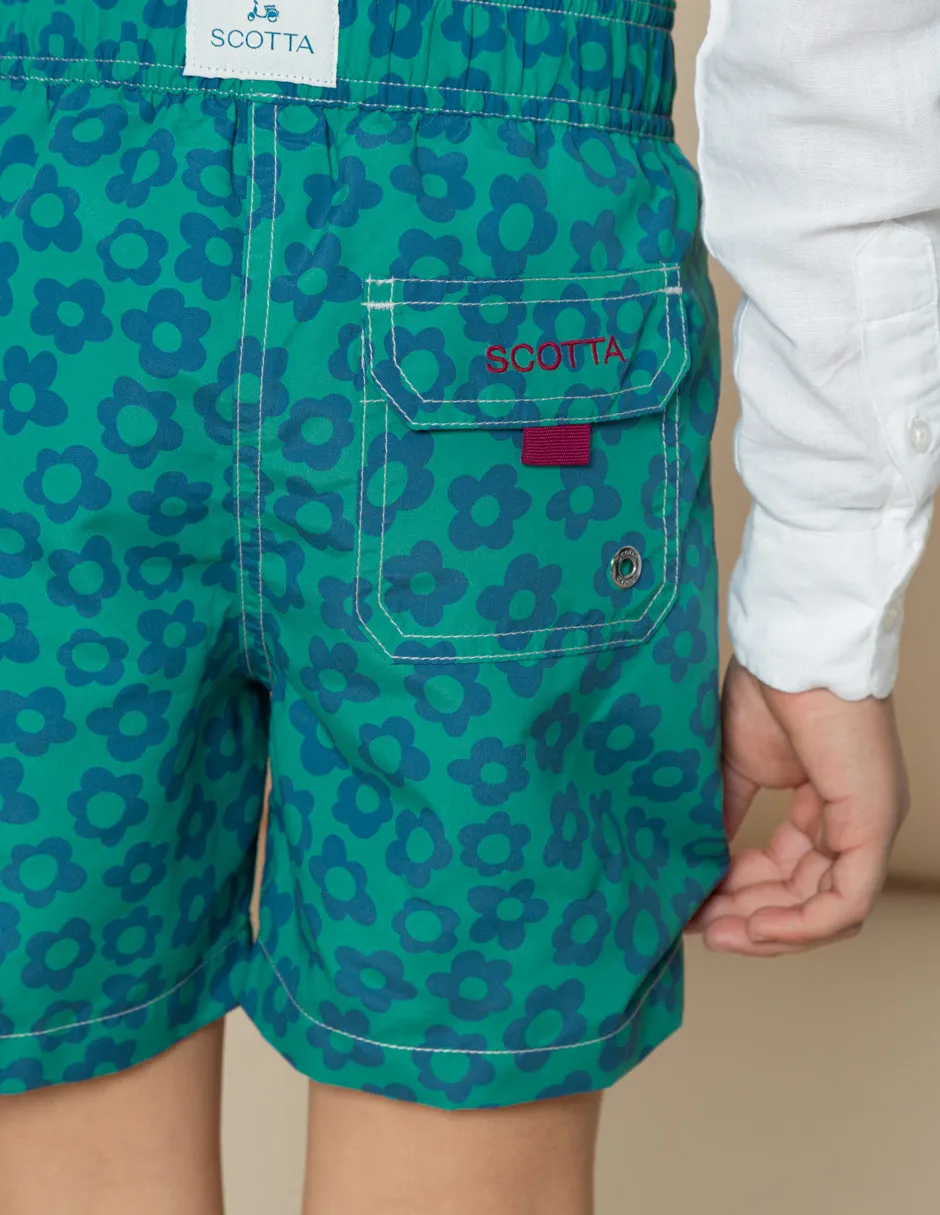 BAÑADOR NIÑO CASCAIS ECO DENIM - Image 5