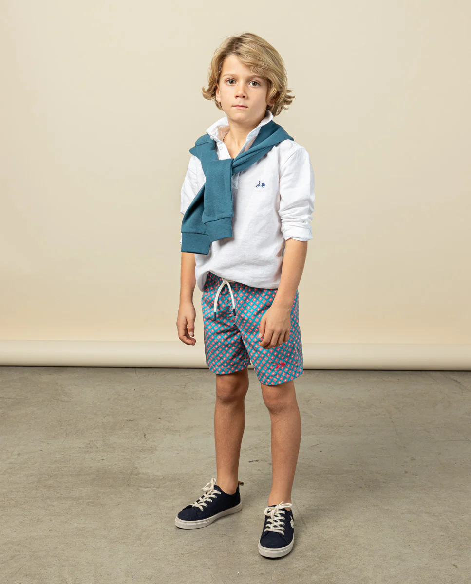 Bañador niño flowers eco océano - Image 3