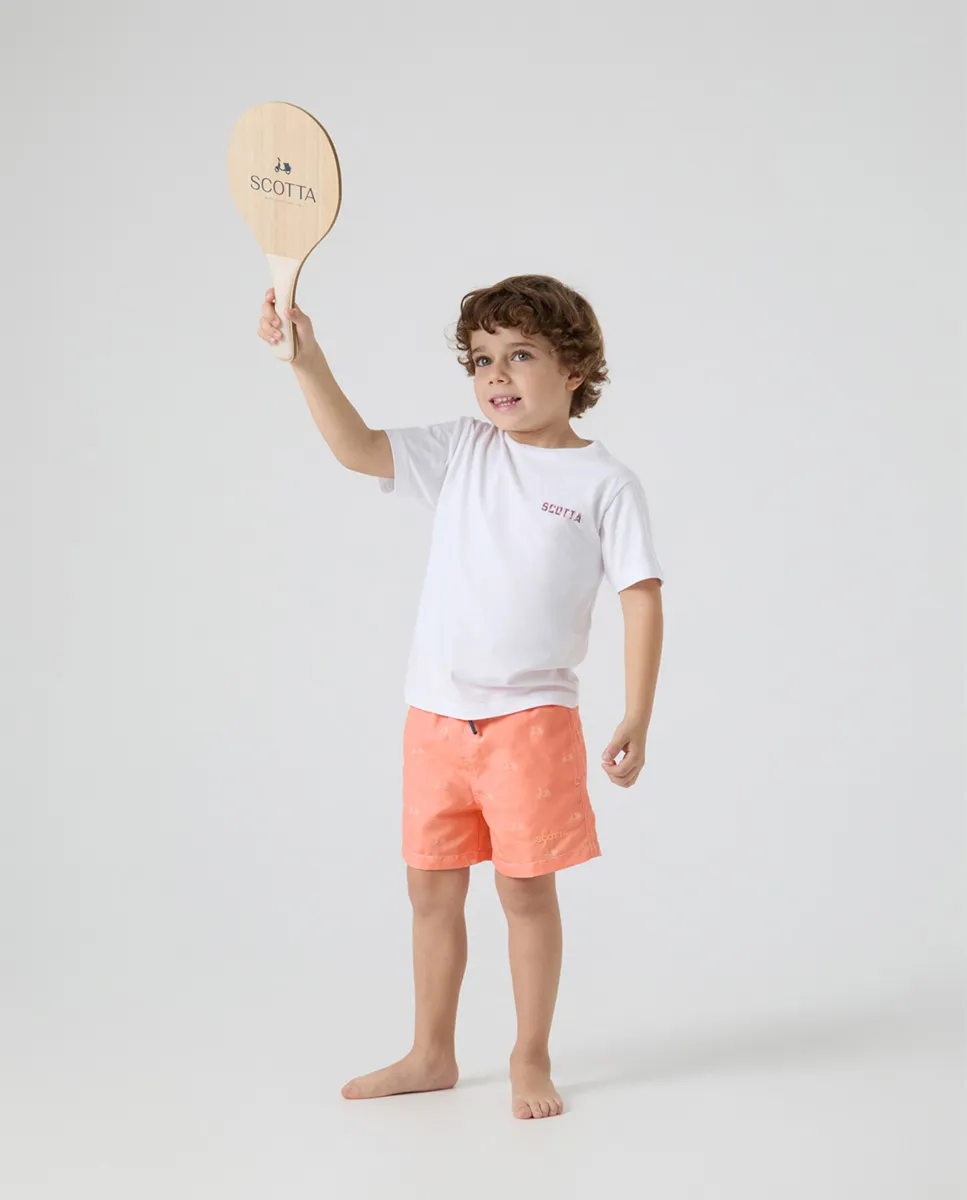 Bañador Niño Logo Coral - Image 6