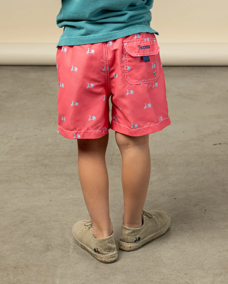 Bañador niño logo coral - Image 3