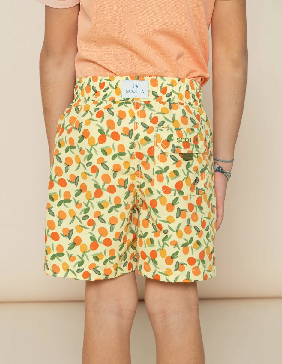 BAÑADOR NIÑO ORANGE ECO AMARILLO - Image 3