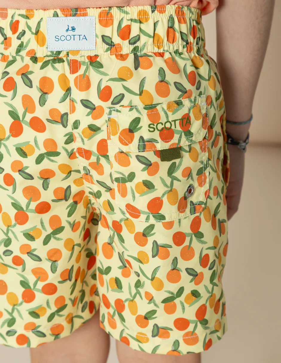 BAÑADOR NIÑO ORANGE ECO AMARILLO - Image 4