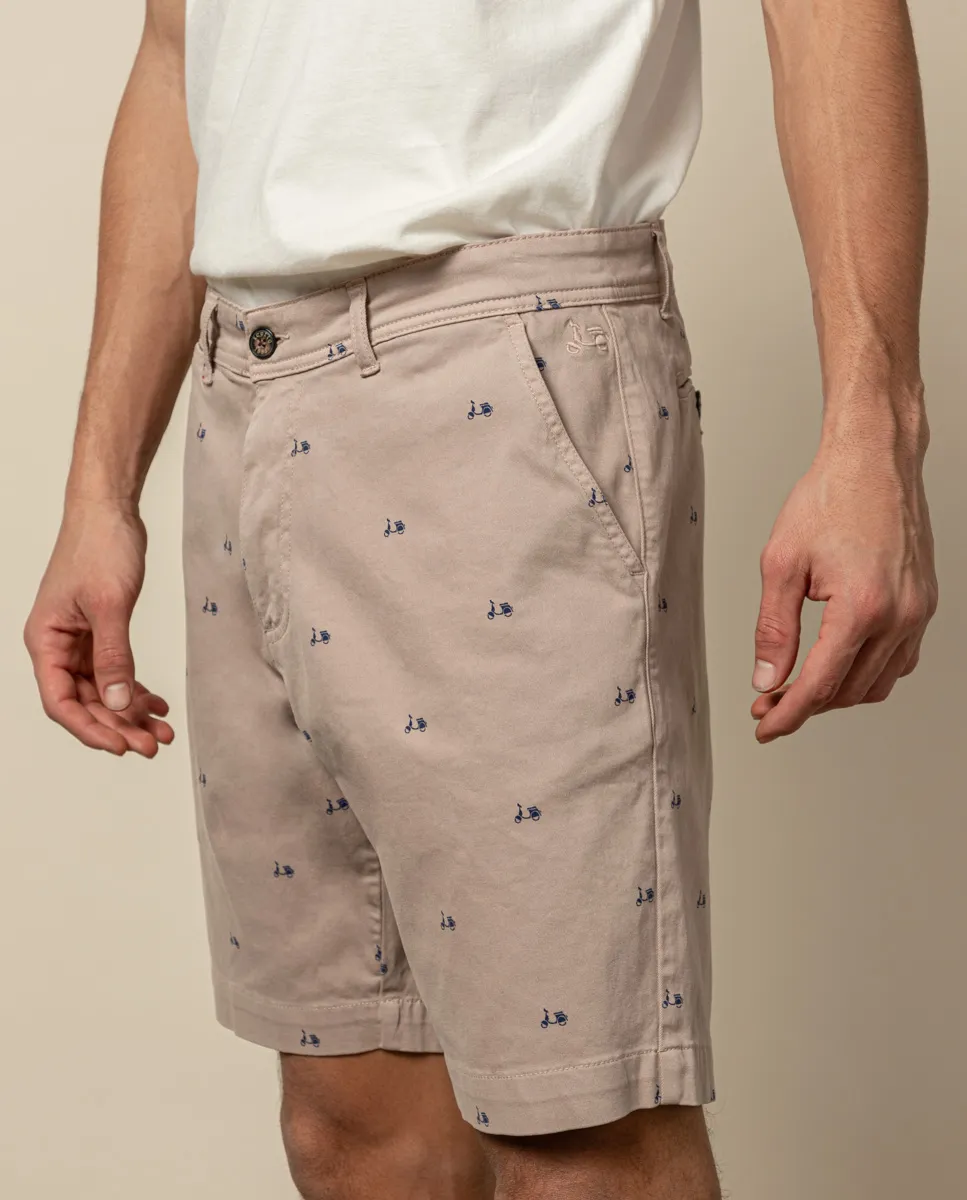 BERMUDA LOGO STEVE BEIGE - Image 3