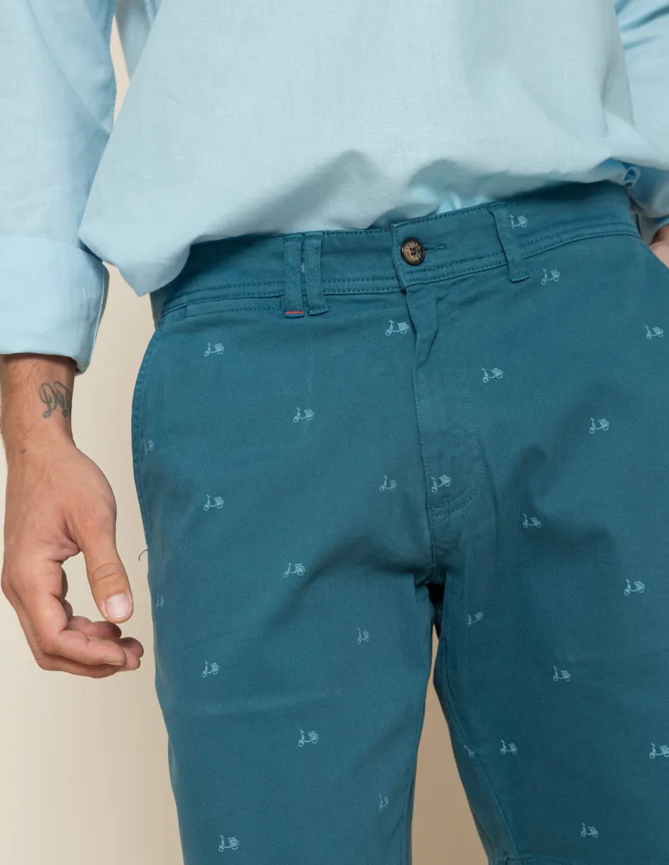 BERMUDA LOGO STEVE DENIM - Image 5