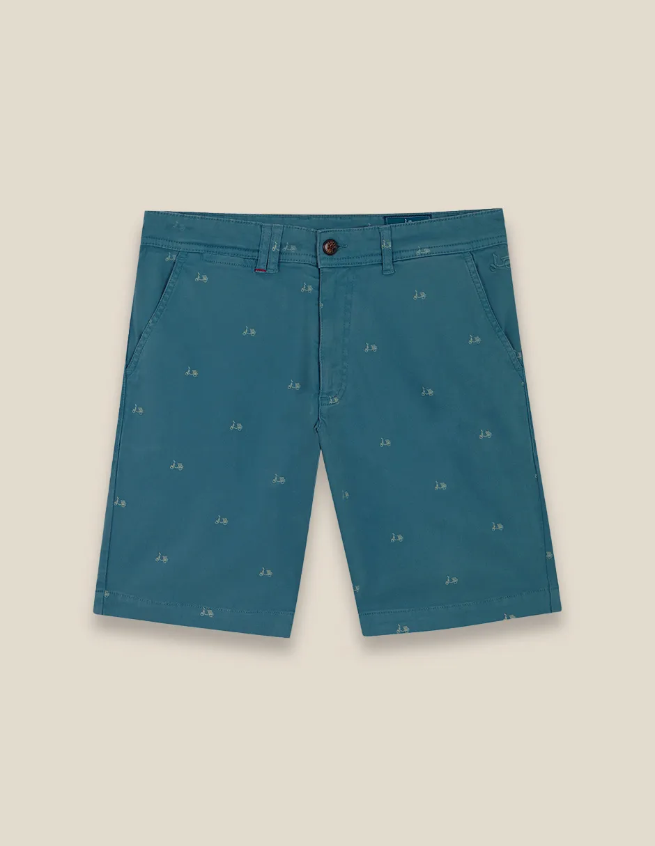 BERMUDA LOGO STEVE DENIM - Image 7