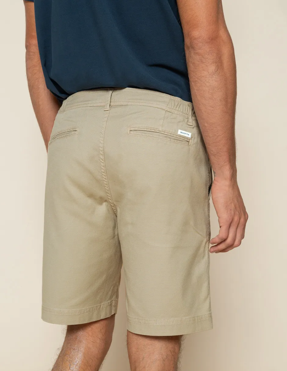 BERMUDA PIQUE SPORT BEIGE - Image 3