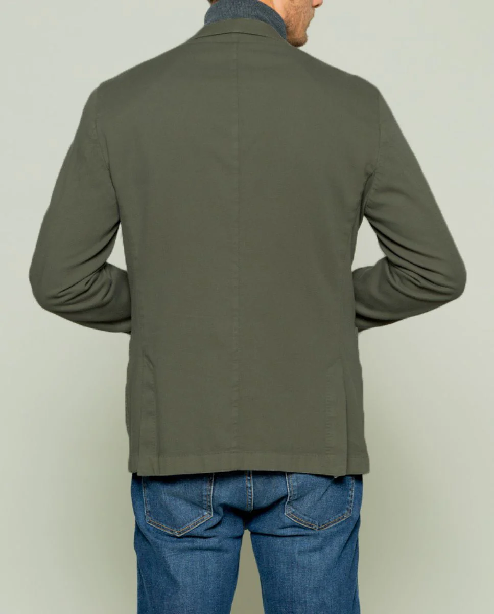 Blazer estructura garment khaki - Image 3