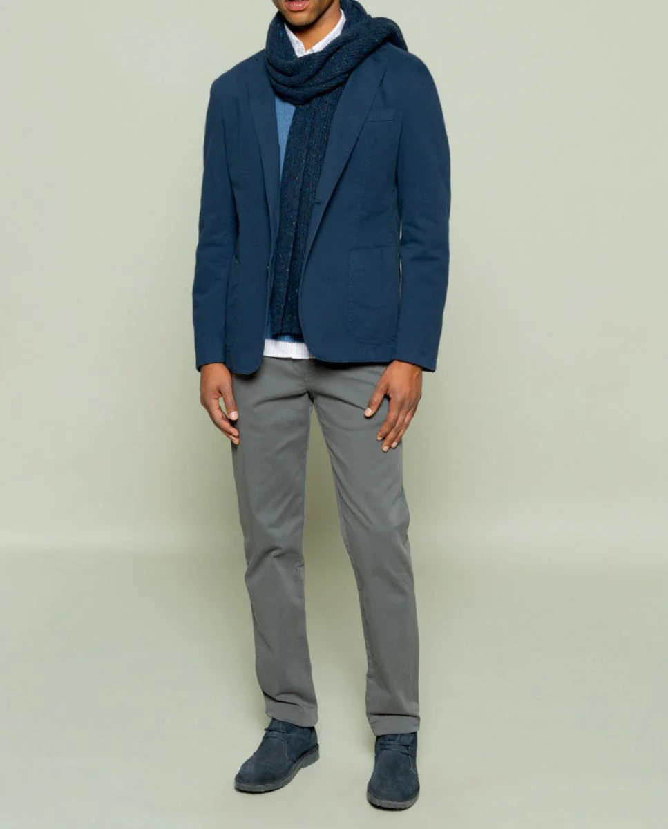 Blazer sarga garment marino - Image 4