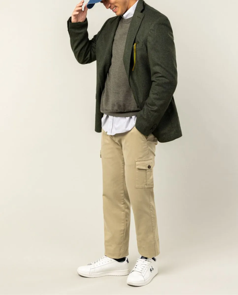 BLAZER SMOOTH WOOL VERDE - Image 6