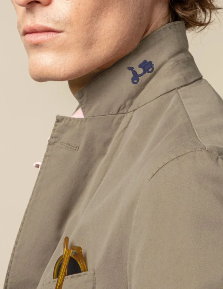 BLAZER TWILL MARRON - Image 2