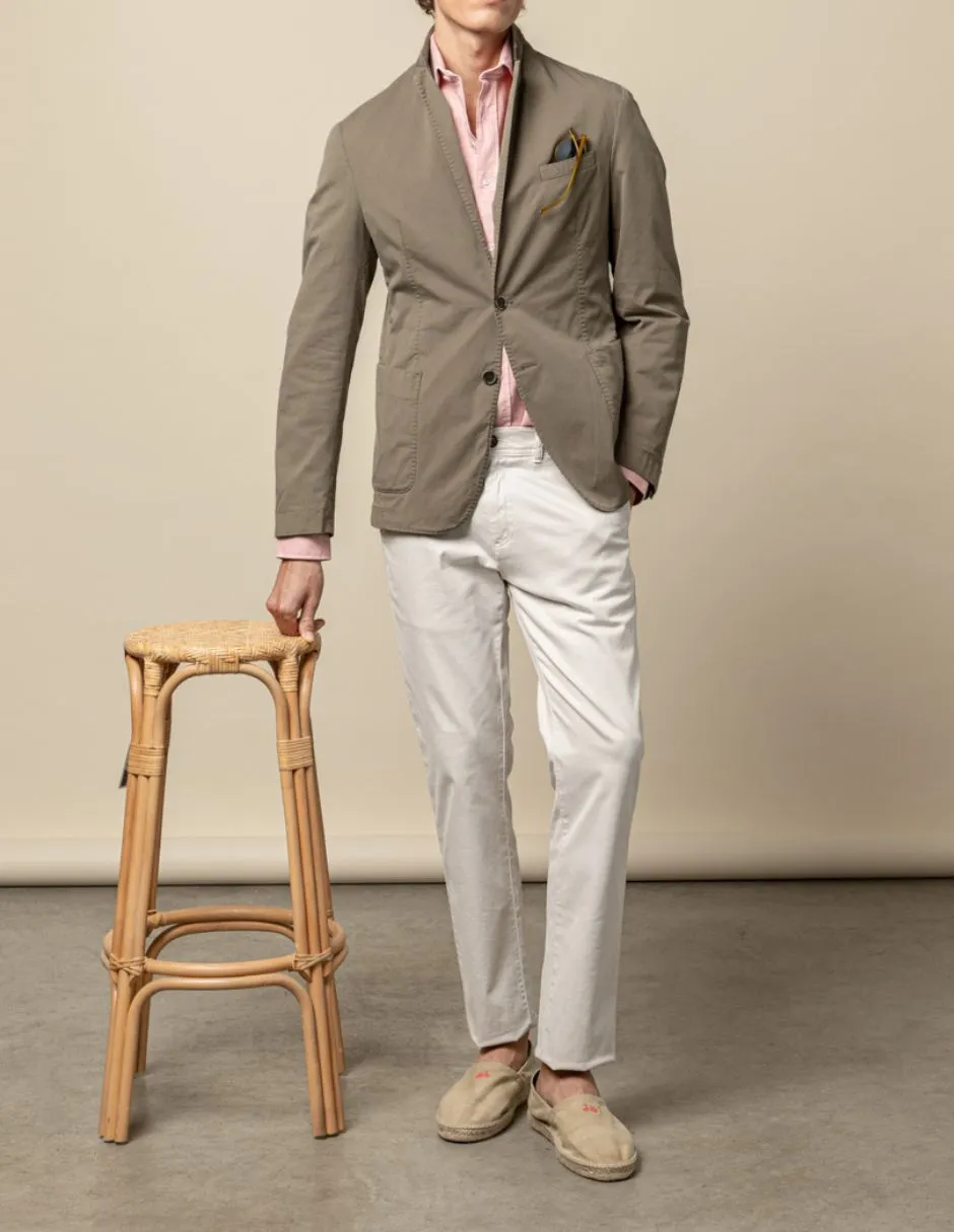 BLAZER TWILL MARRON - Image 4