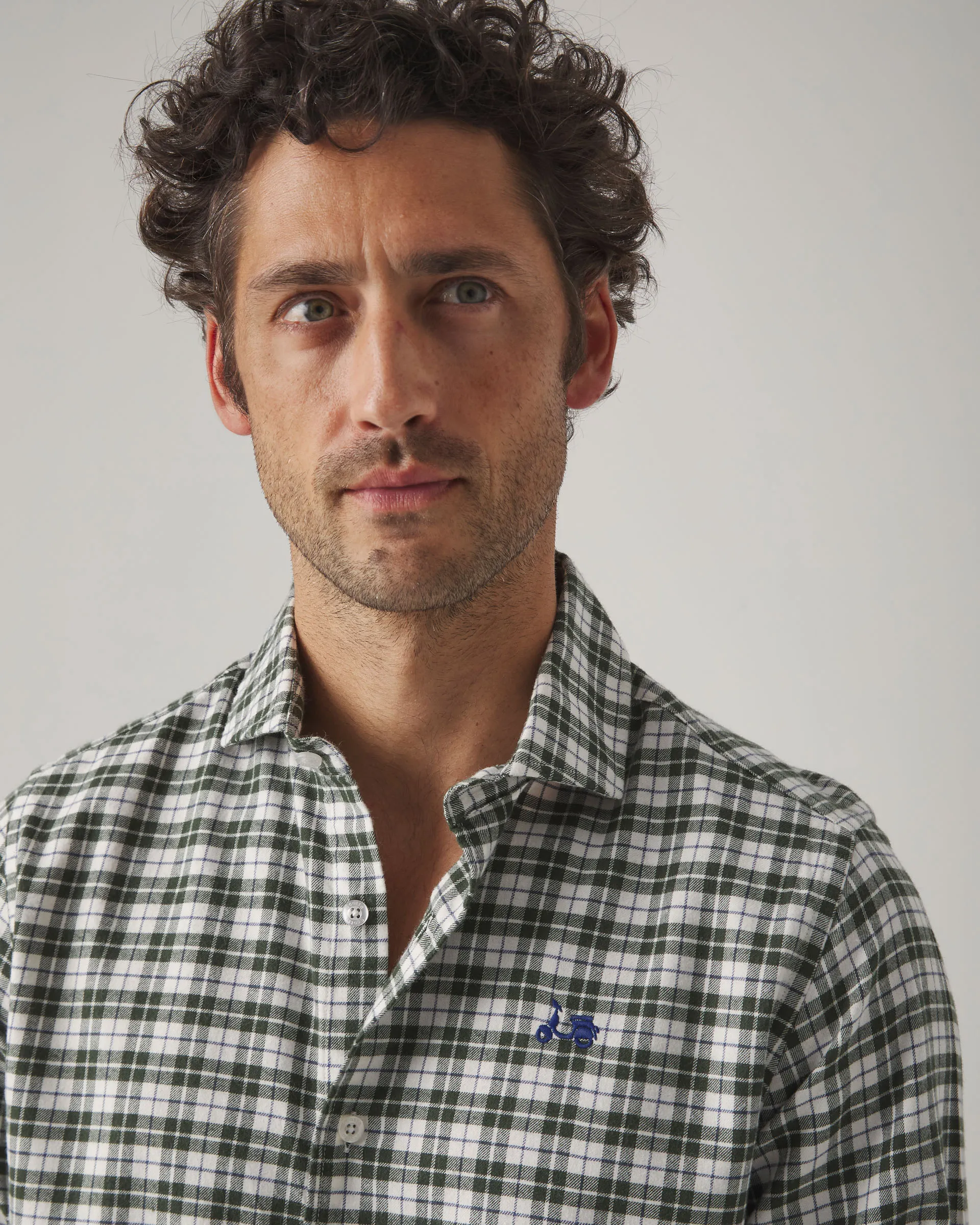 Camisa Autumn Tartán Verde - Image 3