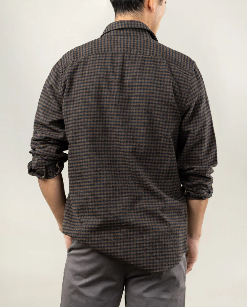 CAMISA BIBURY MARRON OSCURO - Image 3