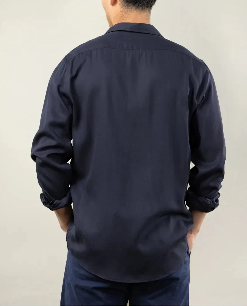 CAMISA BRUNCH TENCEL MARINO - Image 3
