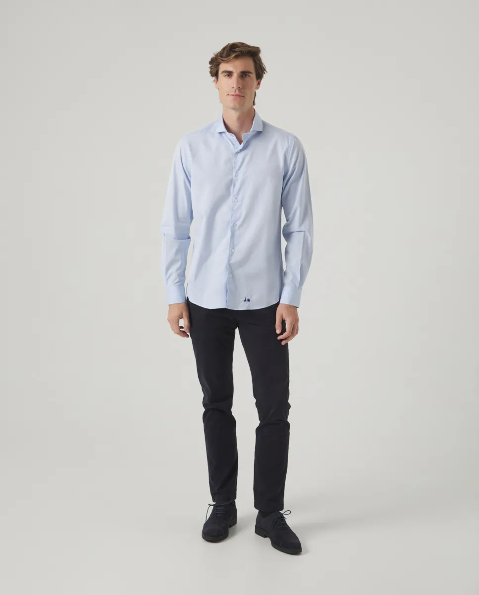 Camisa Classic Celeste - Image 5