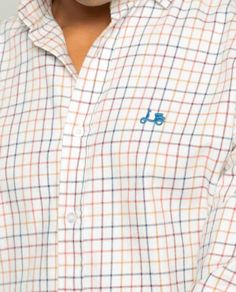 Camisa classic viyela crudo - Image 2