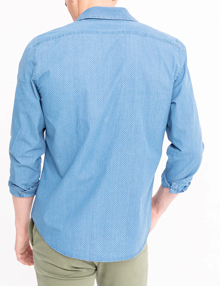 Camisa denim indigo - Image 3