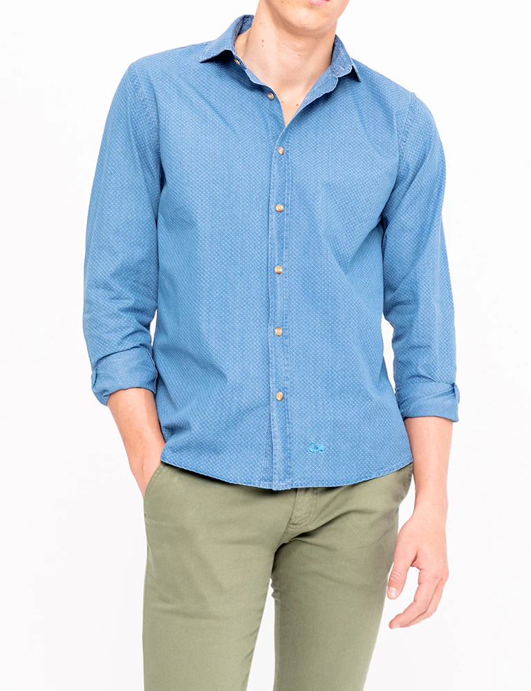 Camisa denim indigo - Image 4