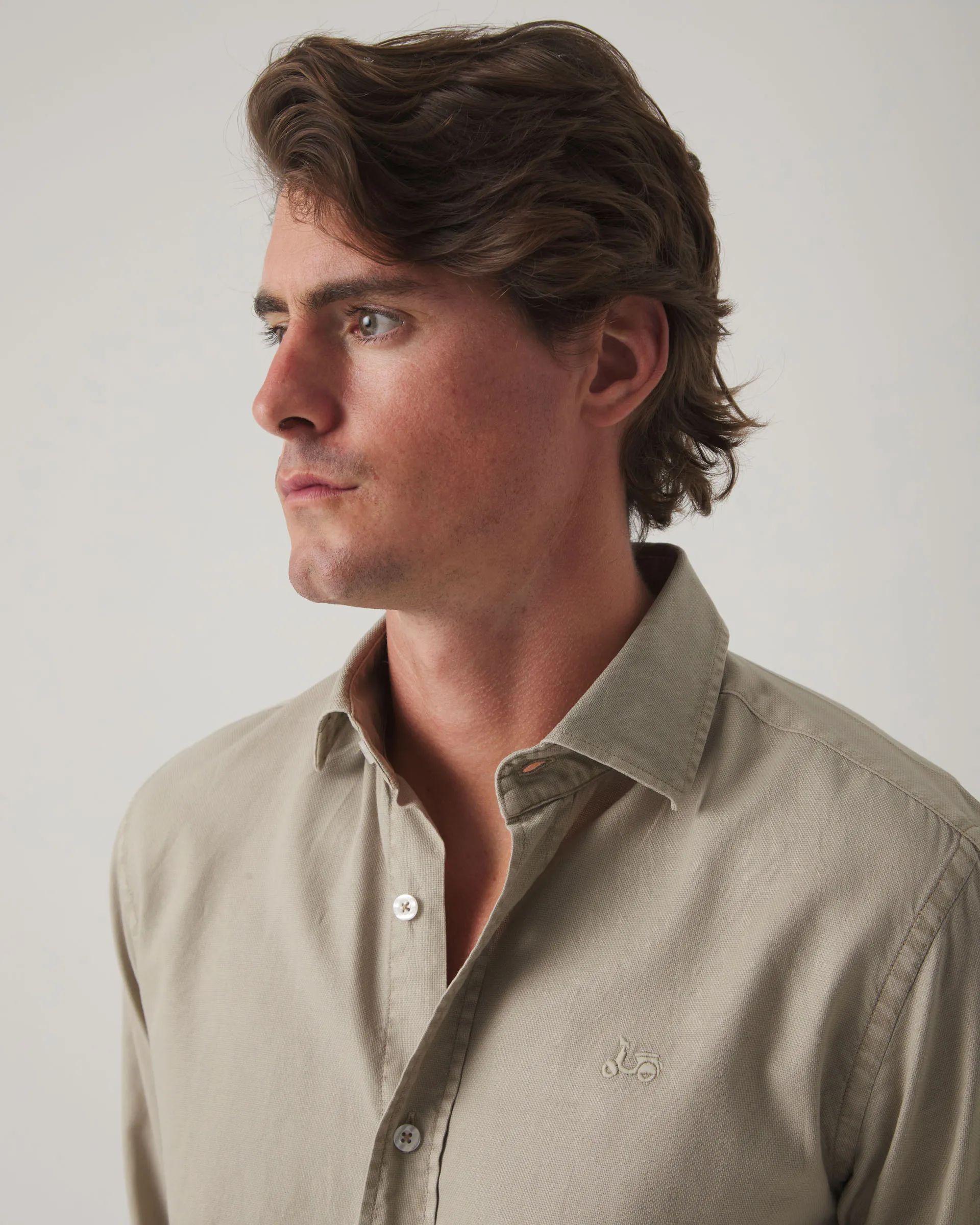 Camisa Estructura Pinpoint Topo - Image 3
