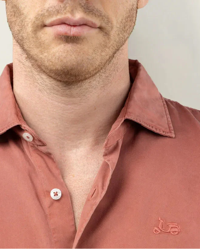 CAMISA FOREST TENCEL TEJA - Image 2