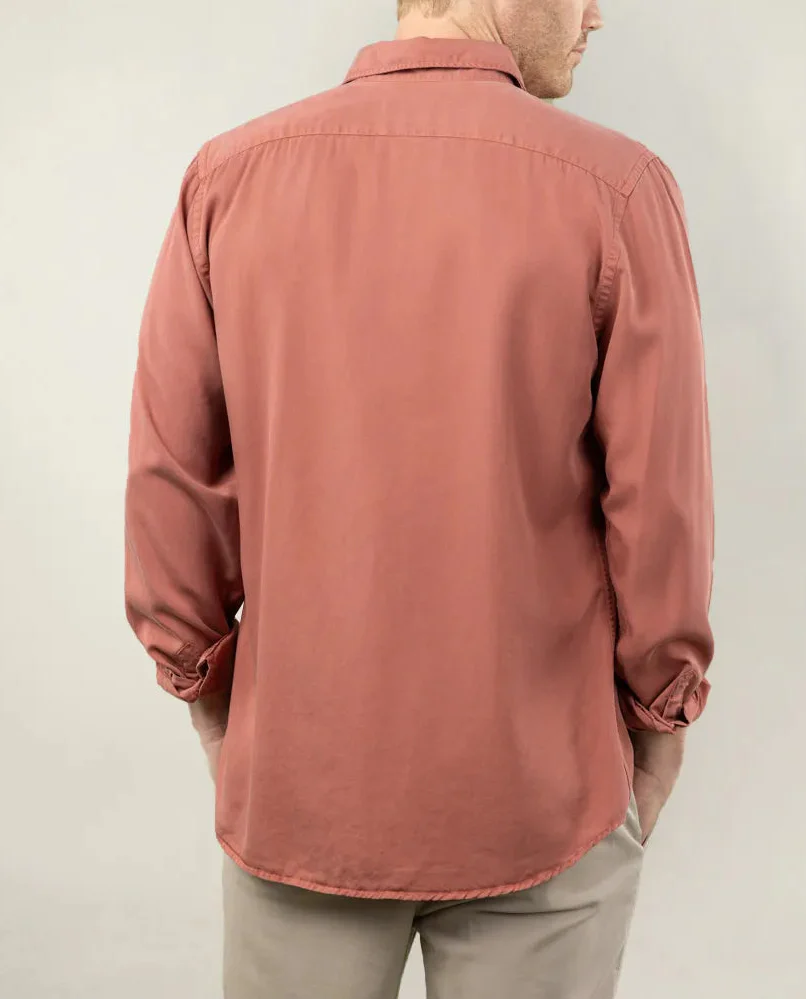 CAMISA FOREST TENCEL TEJA - Image 3