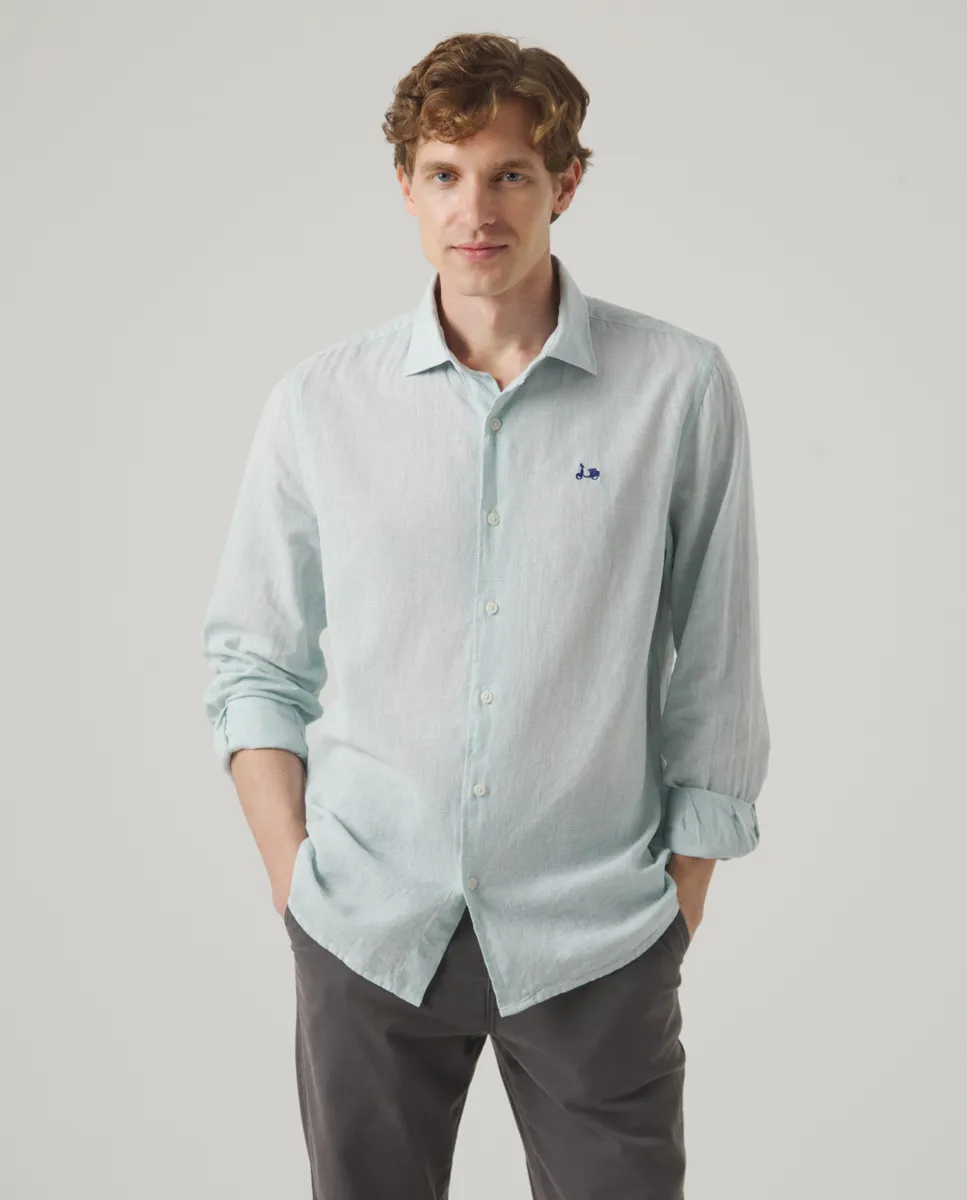 Camisa Gallo Li-Co Verde Agua - Image 4
