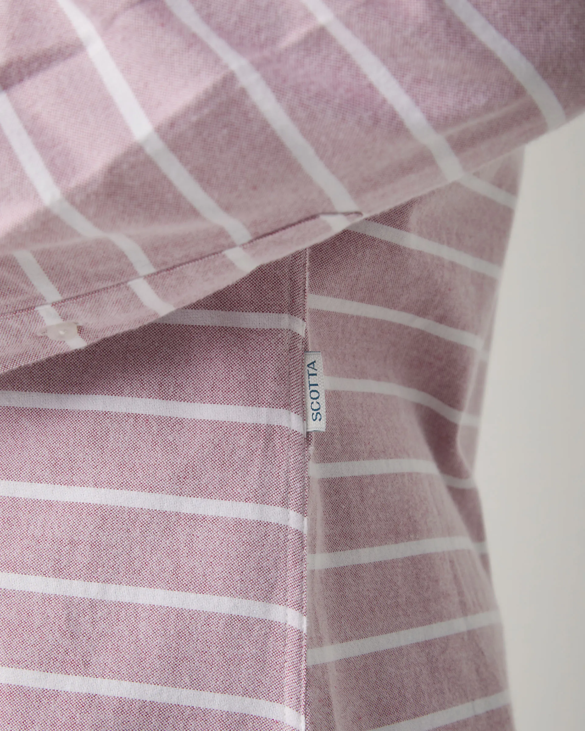 Camisa Horizontal Stripes Burdeos - Image 5