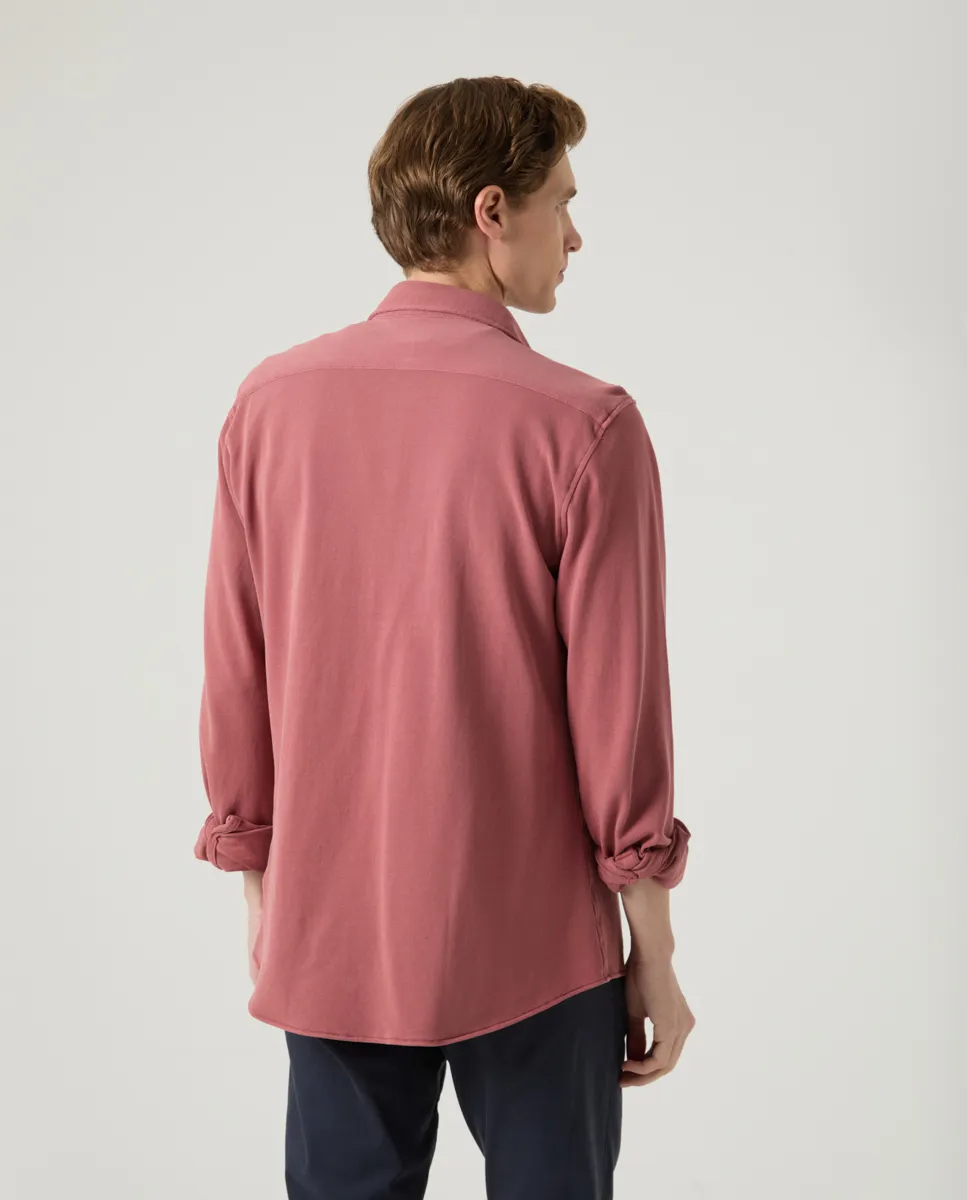 Camisa Joy Piqué Burdeos - Image 3