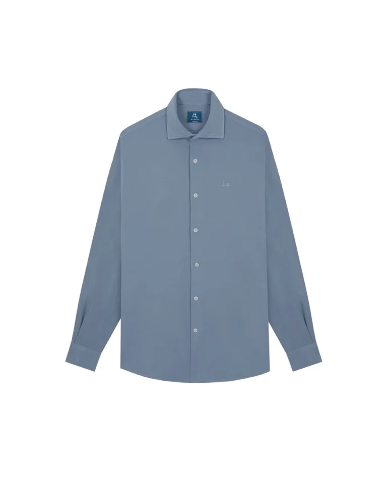 CAMISA JOY PIQUE DENIM MEDIO - Image 4