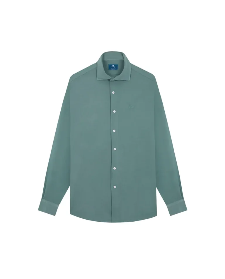 CAMISA JOY PIQUE VERDE OSCURO - Image 4
