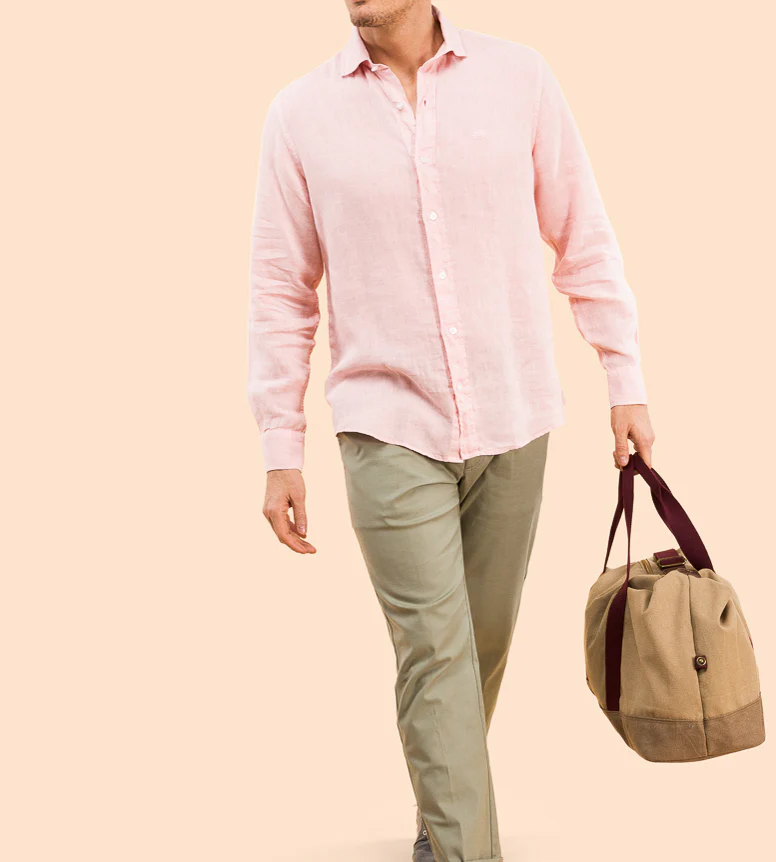 CAMISA LINO ROSA - Image 3