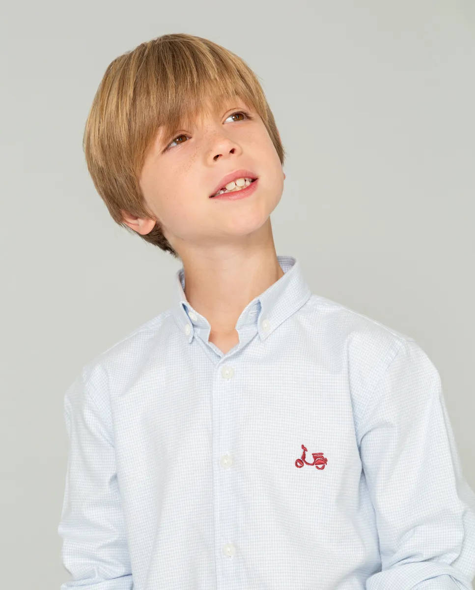 Camisa Niño Gallo Celeste - Image 4