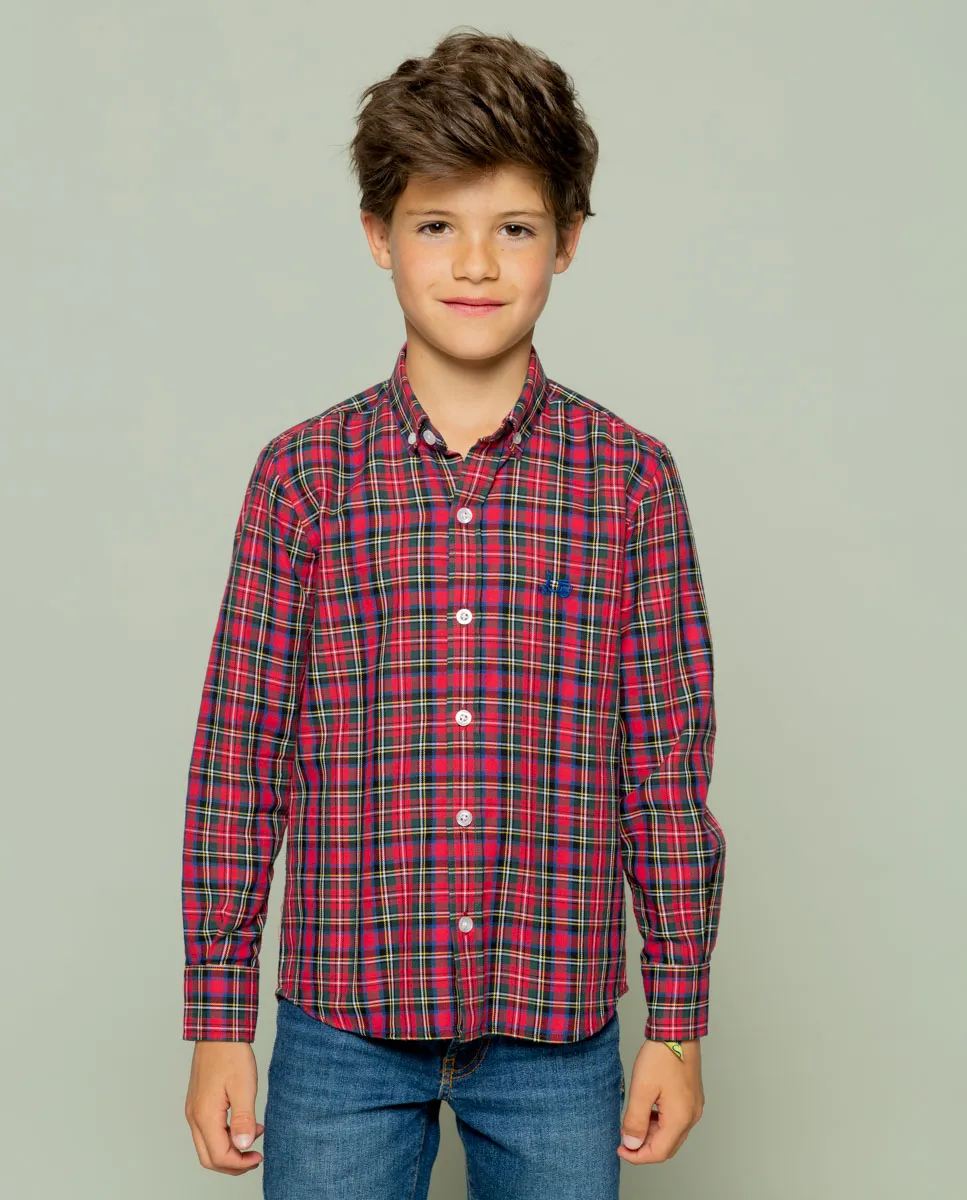 Camisa niño masai rojo - Image 2