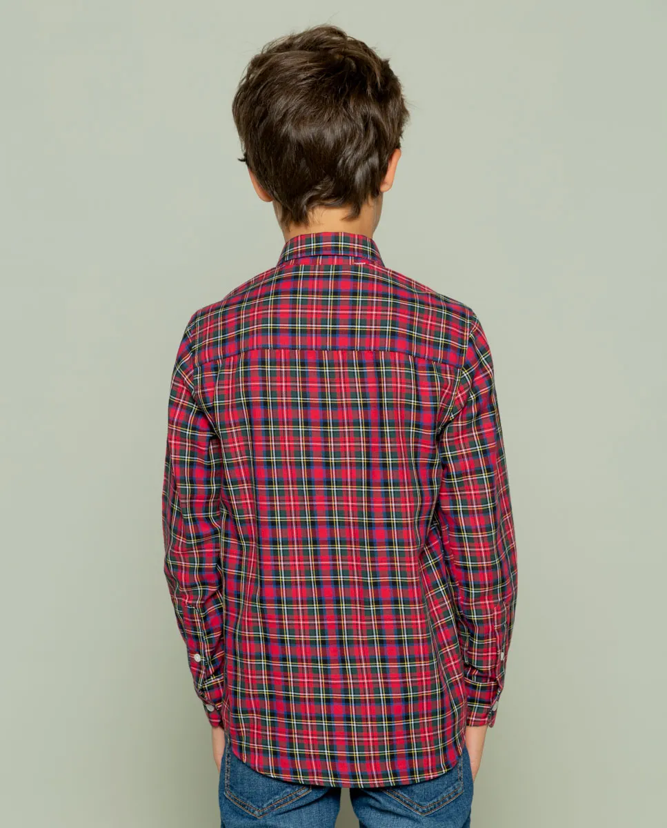 Camisa niño masai rojo - Image 3