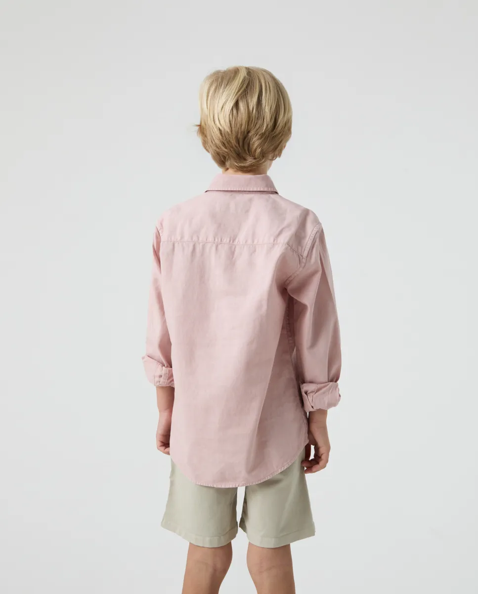 Camisa Niño Polera Lissome Li-Co Rosa Claro - Image 4