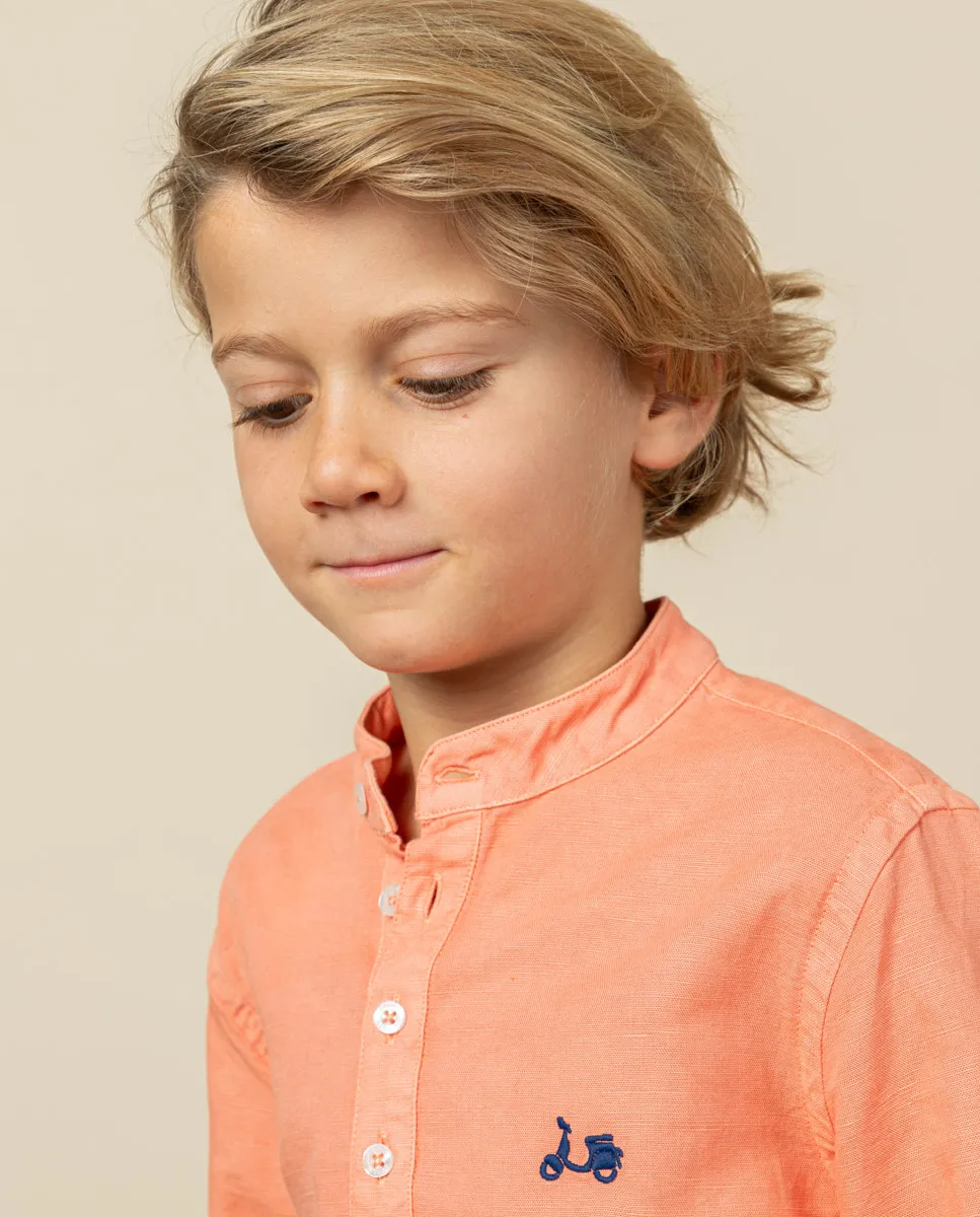 CAMISA NIÑO POLERA MAO LISSOME LI-CO COR - Image 2