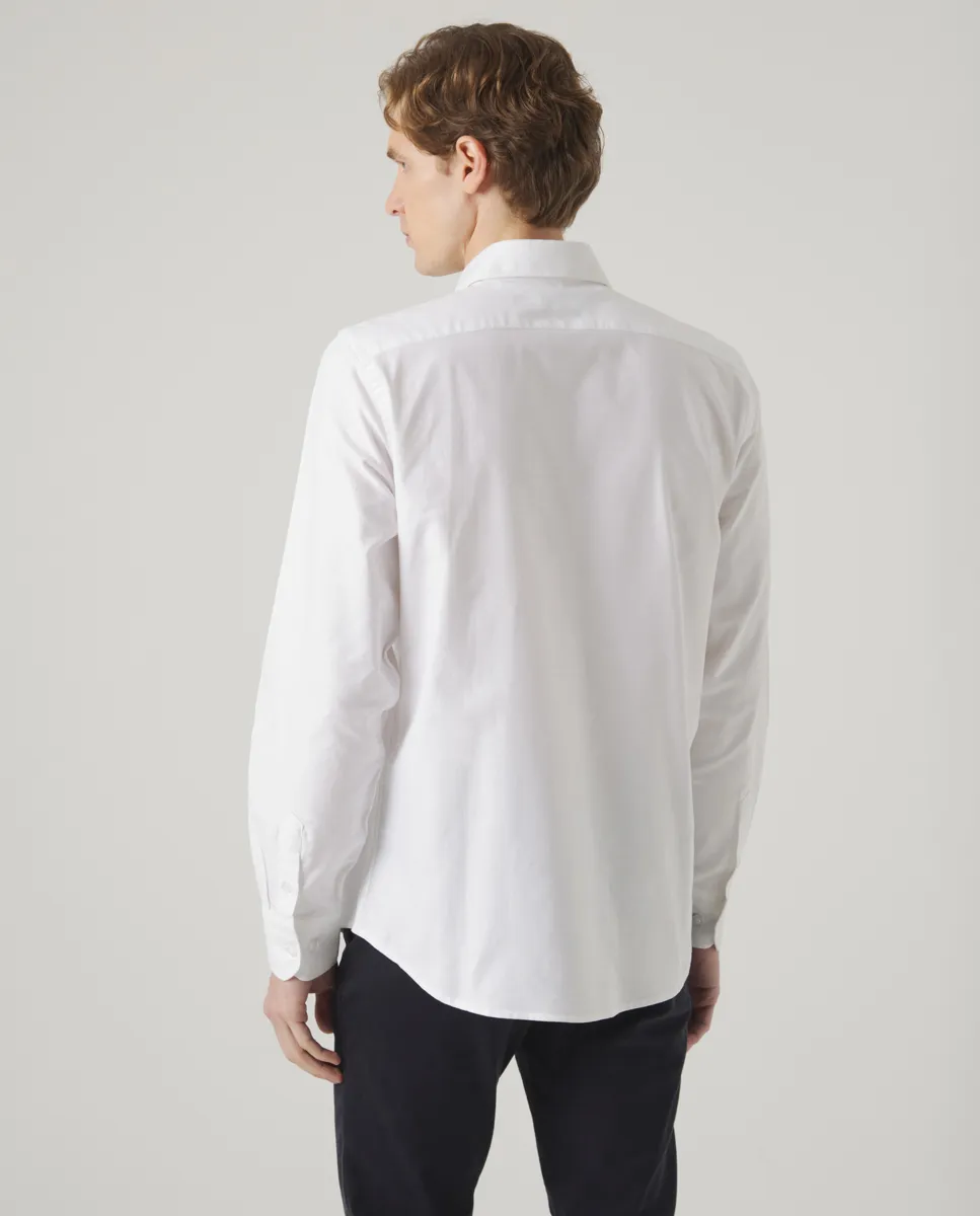 Camisa Oxford Classic Blanco - Image 3