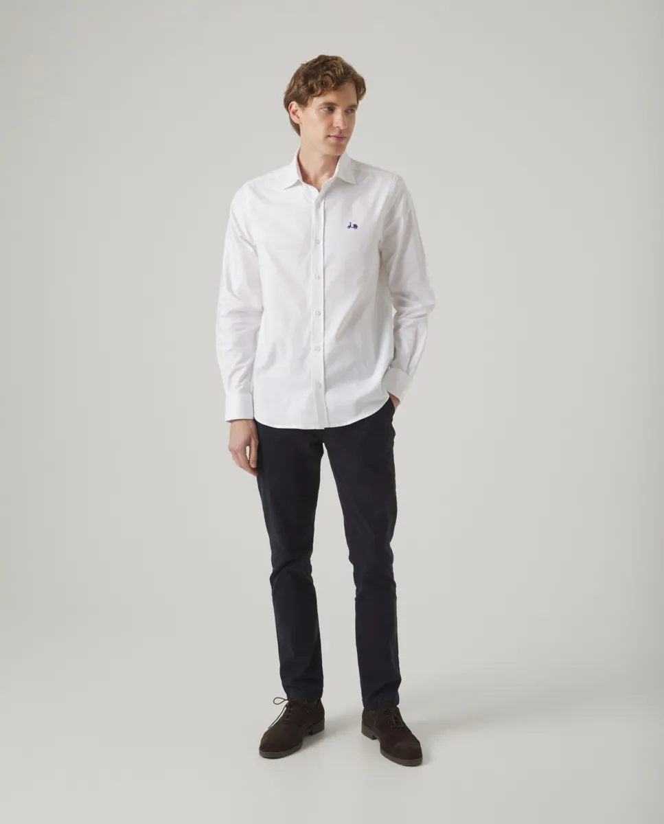 Camisa Oxford Classic Blanco - Image 5