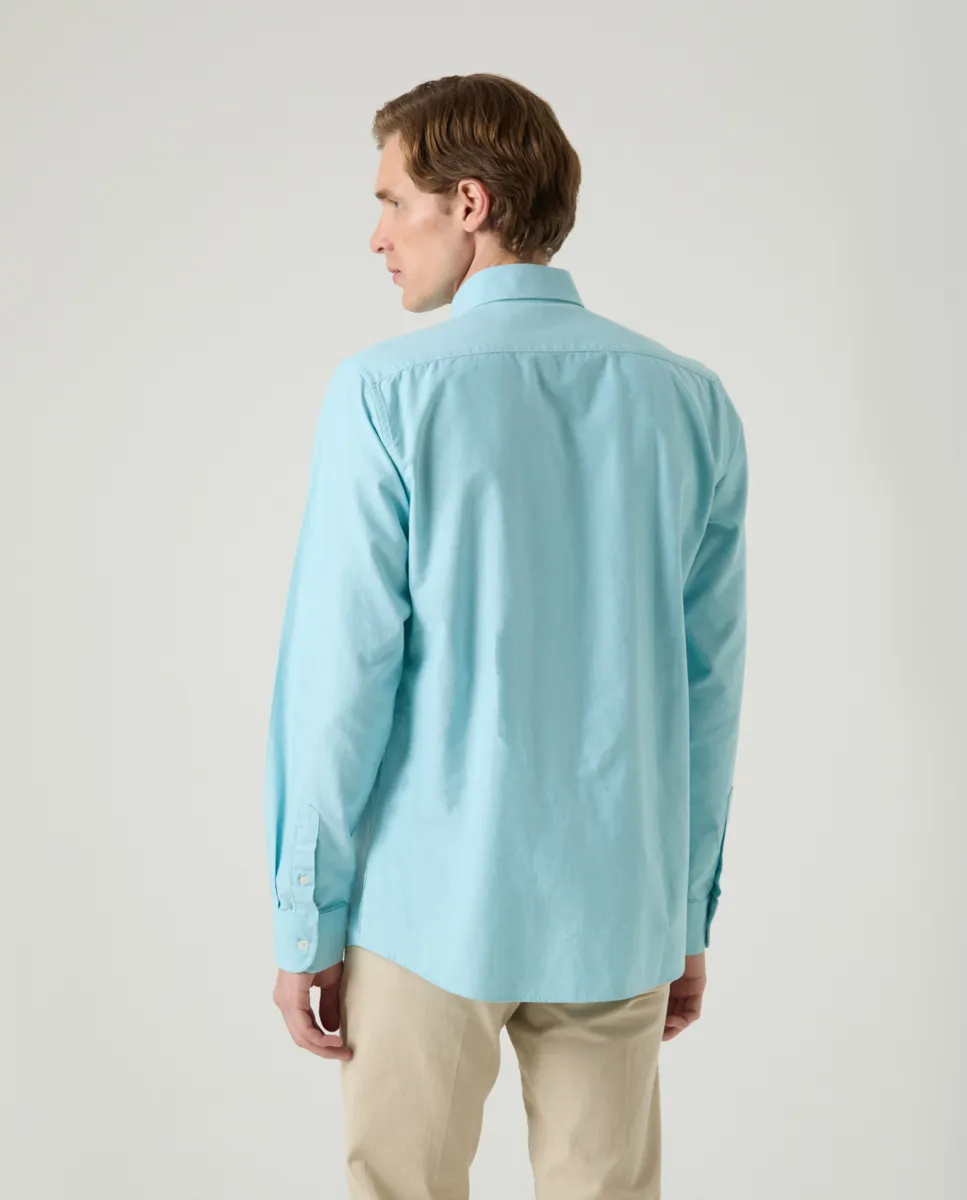 Camisa Oxford Turquesa - Image 2