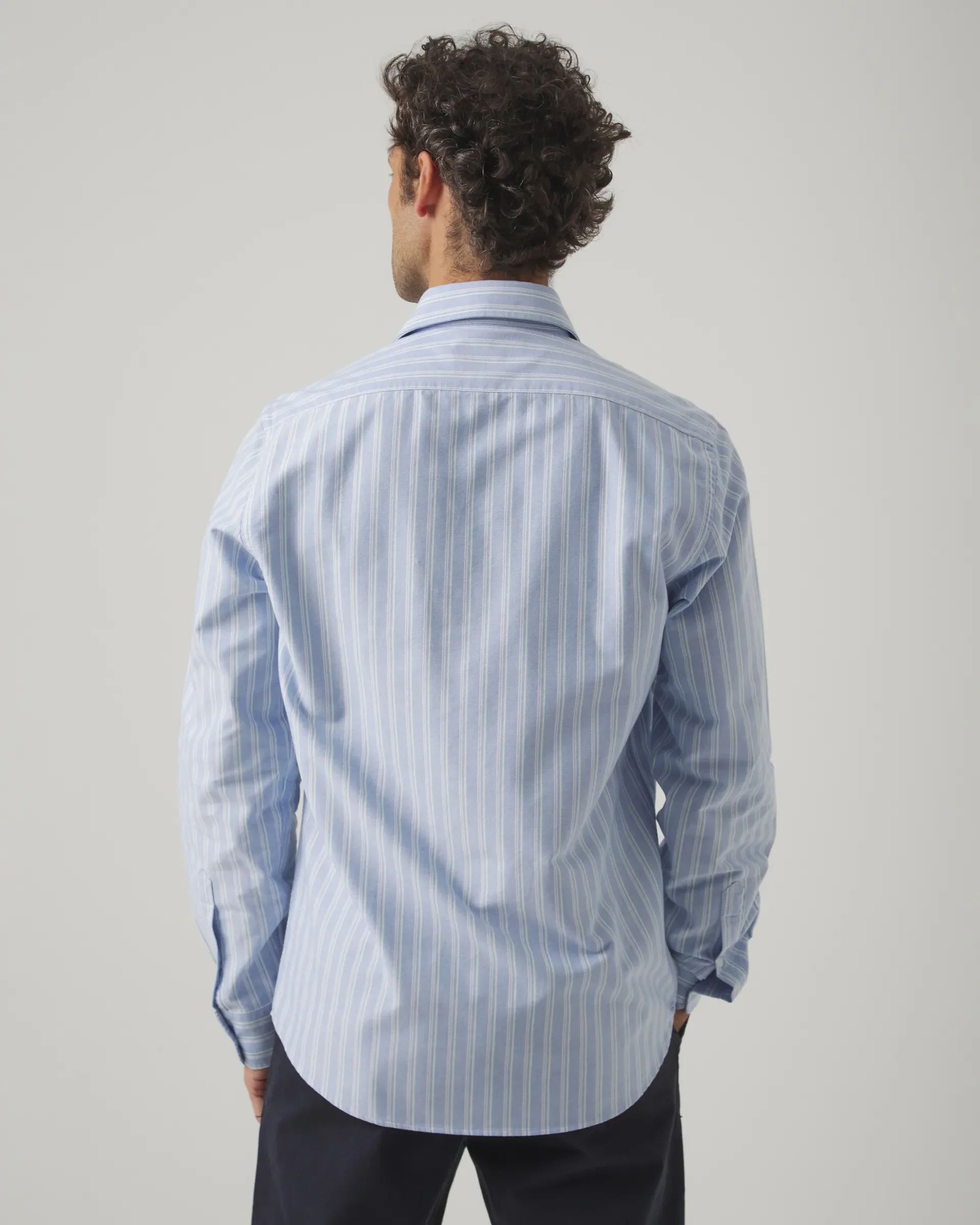 Camisa Pocket Relax Organic Celeste - Image 4