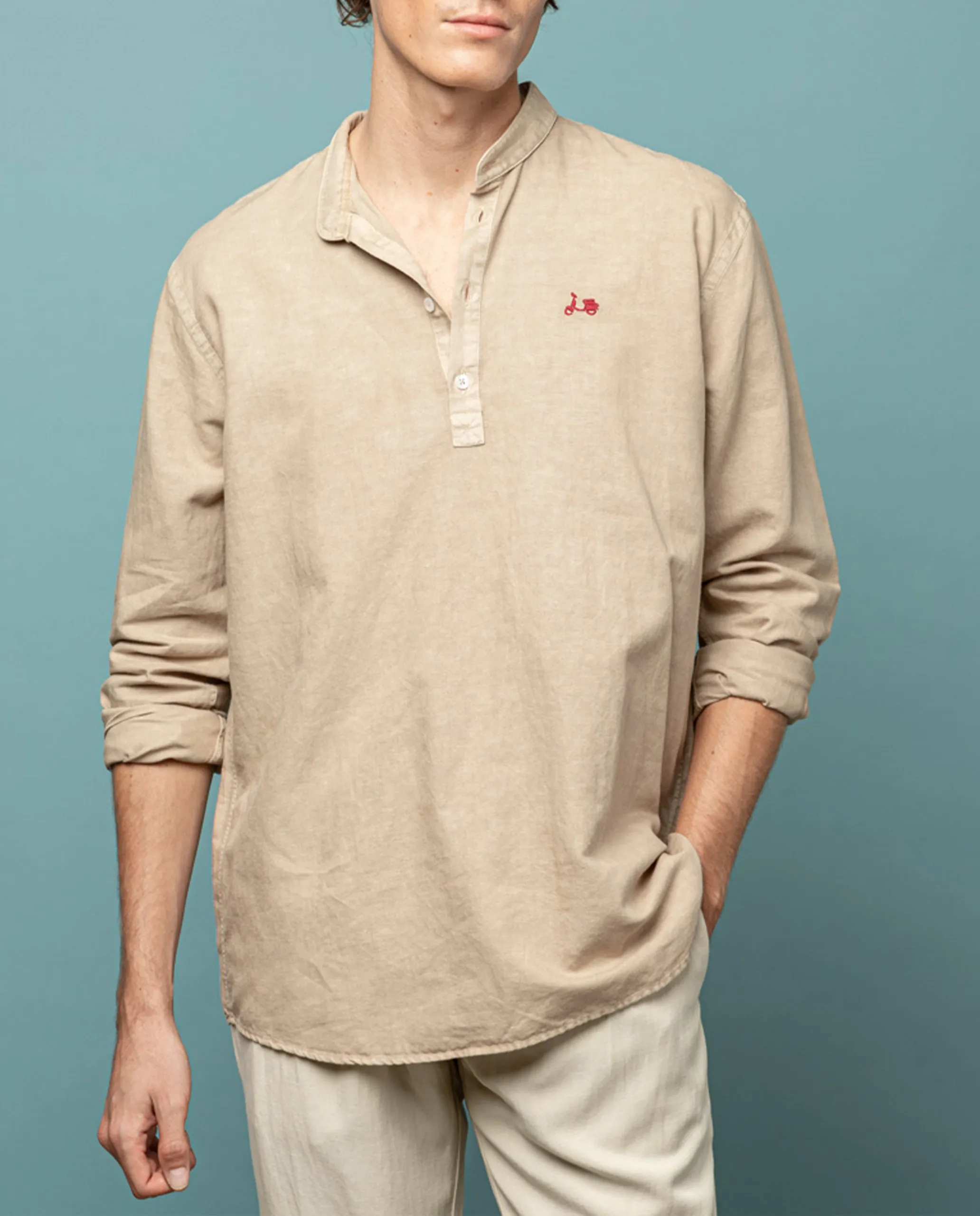 CAMISA POLERA MAO LISSOME LI-CO BEIGE CL
