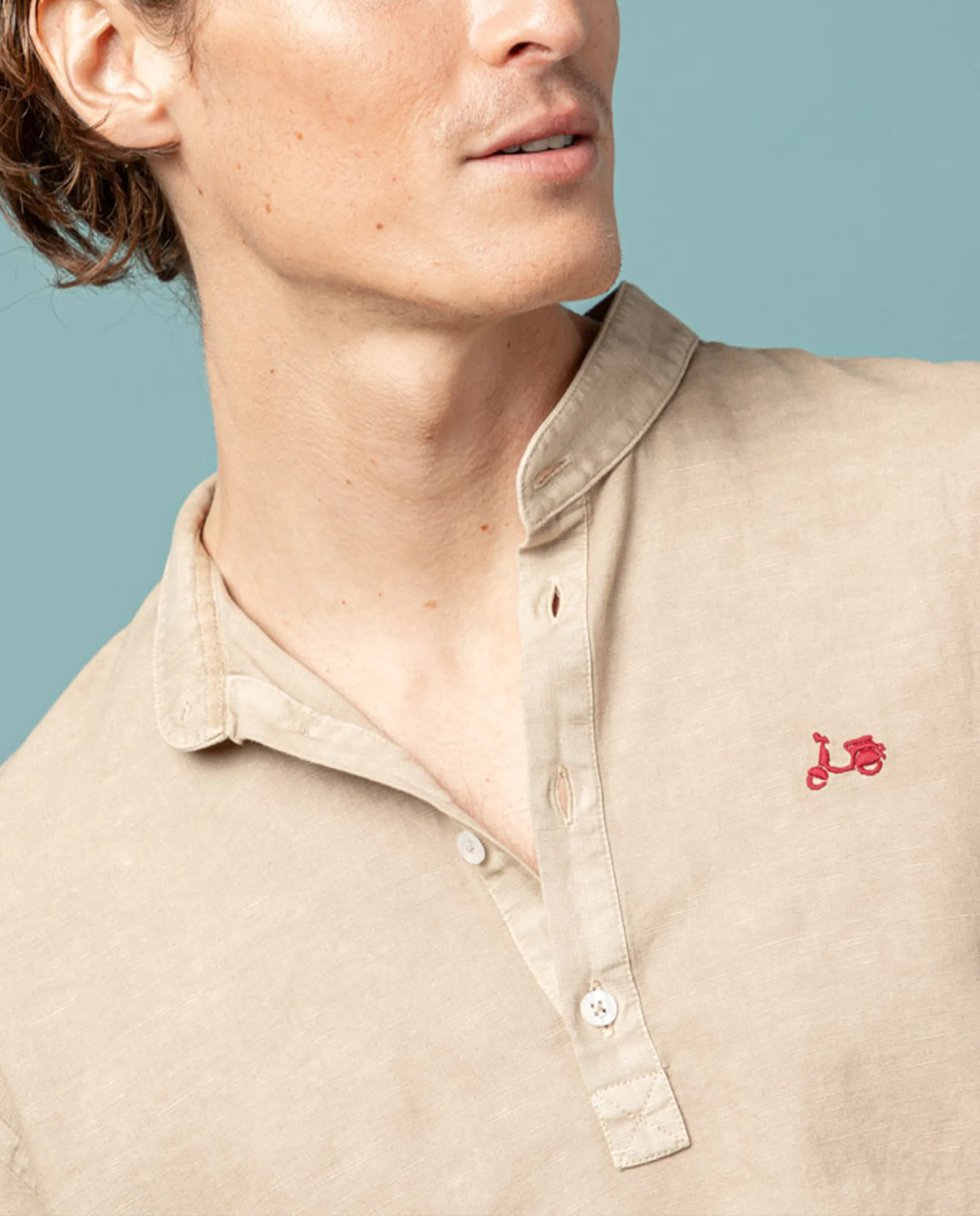 CAMISA POLERA MAO LISSOME LI-CO BEIGE CL - Image 2