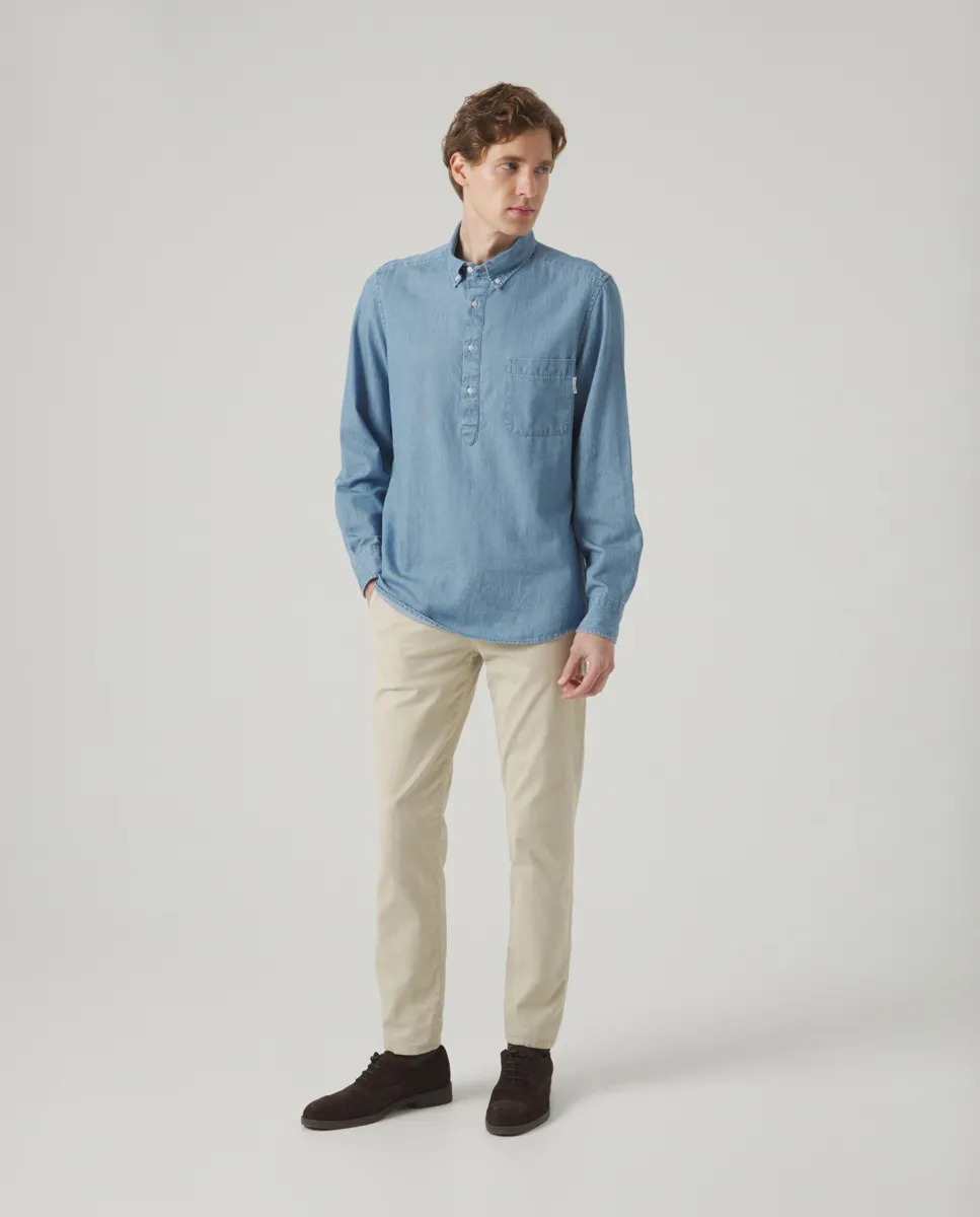 Camisa Polera Pocket Denim - Image 4