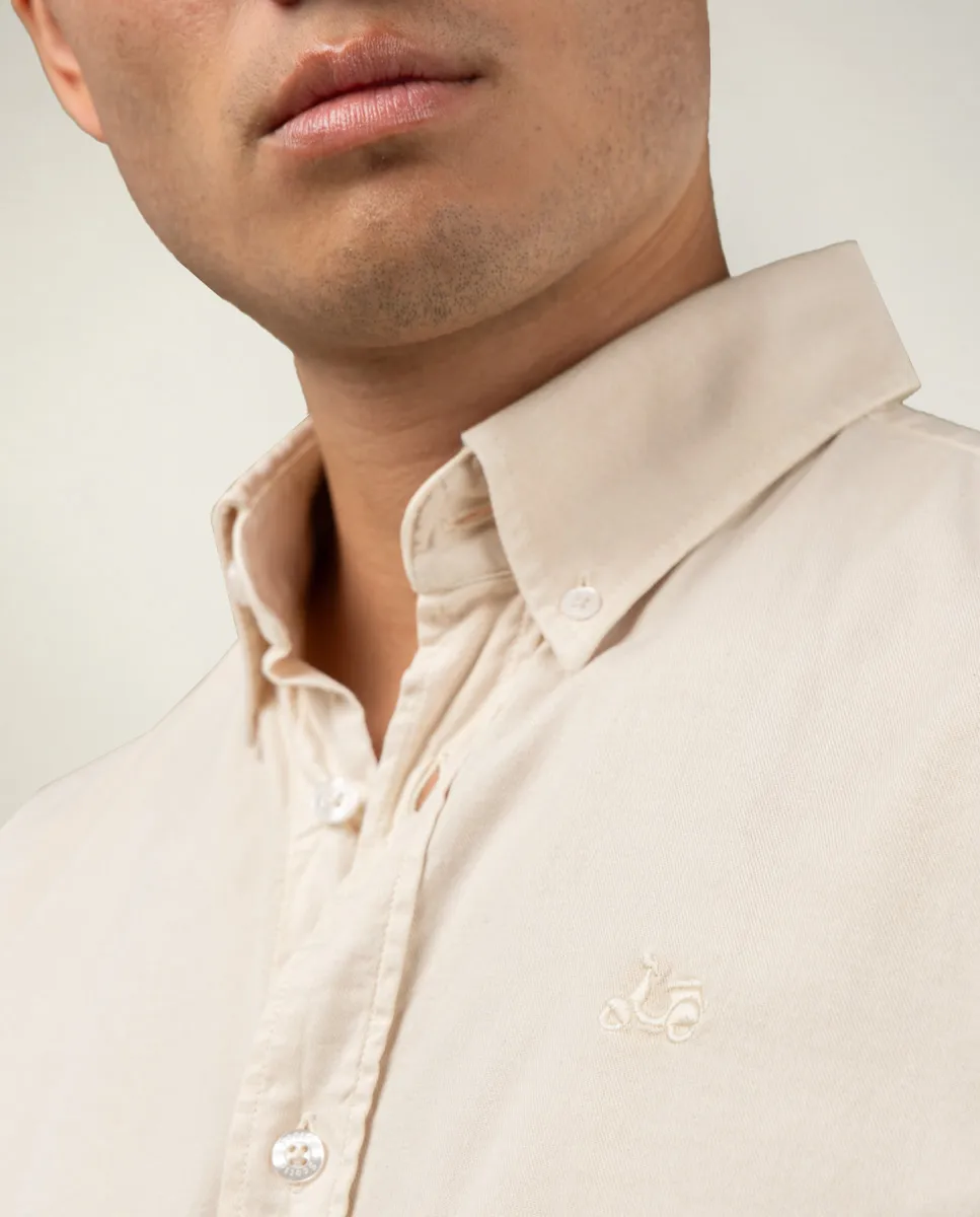 CAMISA SARGA BEIGE - Image 2