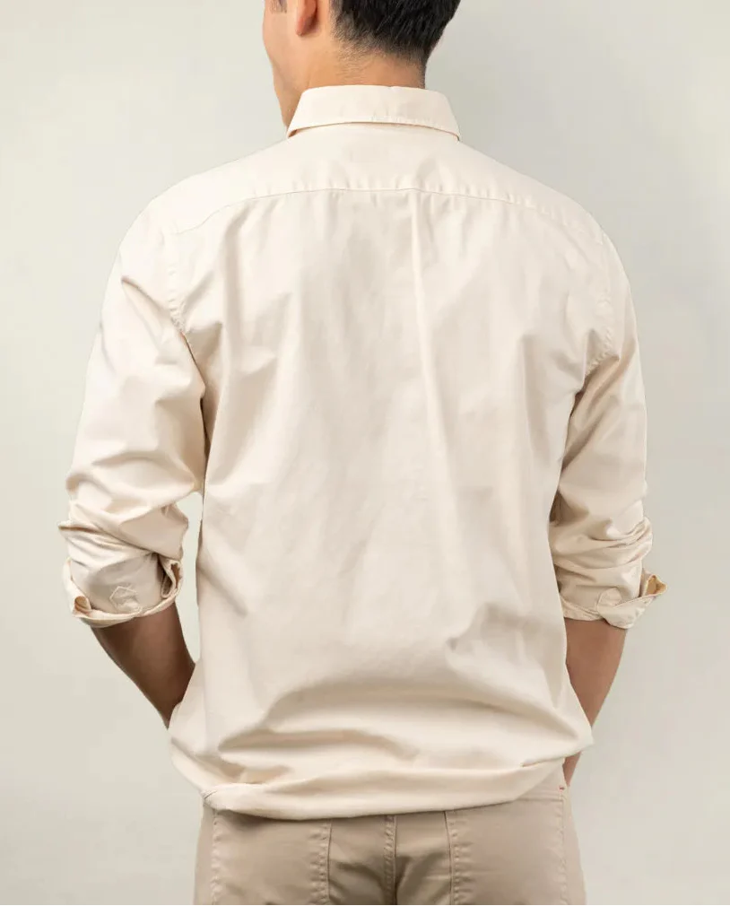 CAMISA SARGA BEIGE - Image 3