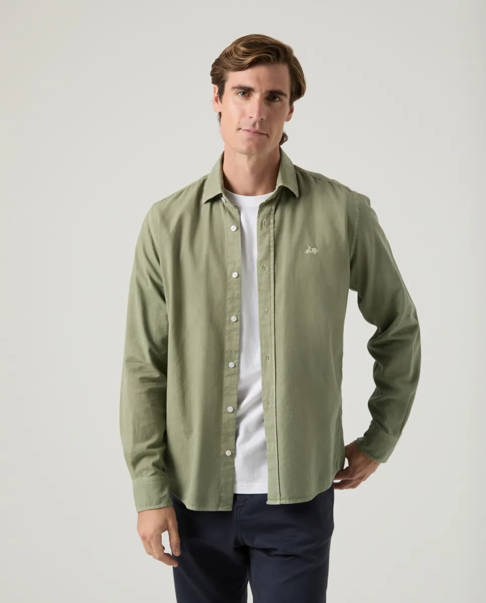 Camisas lisas hombre