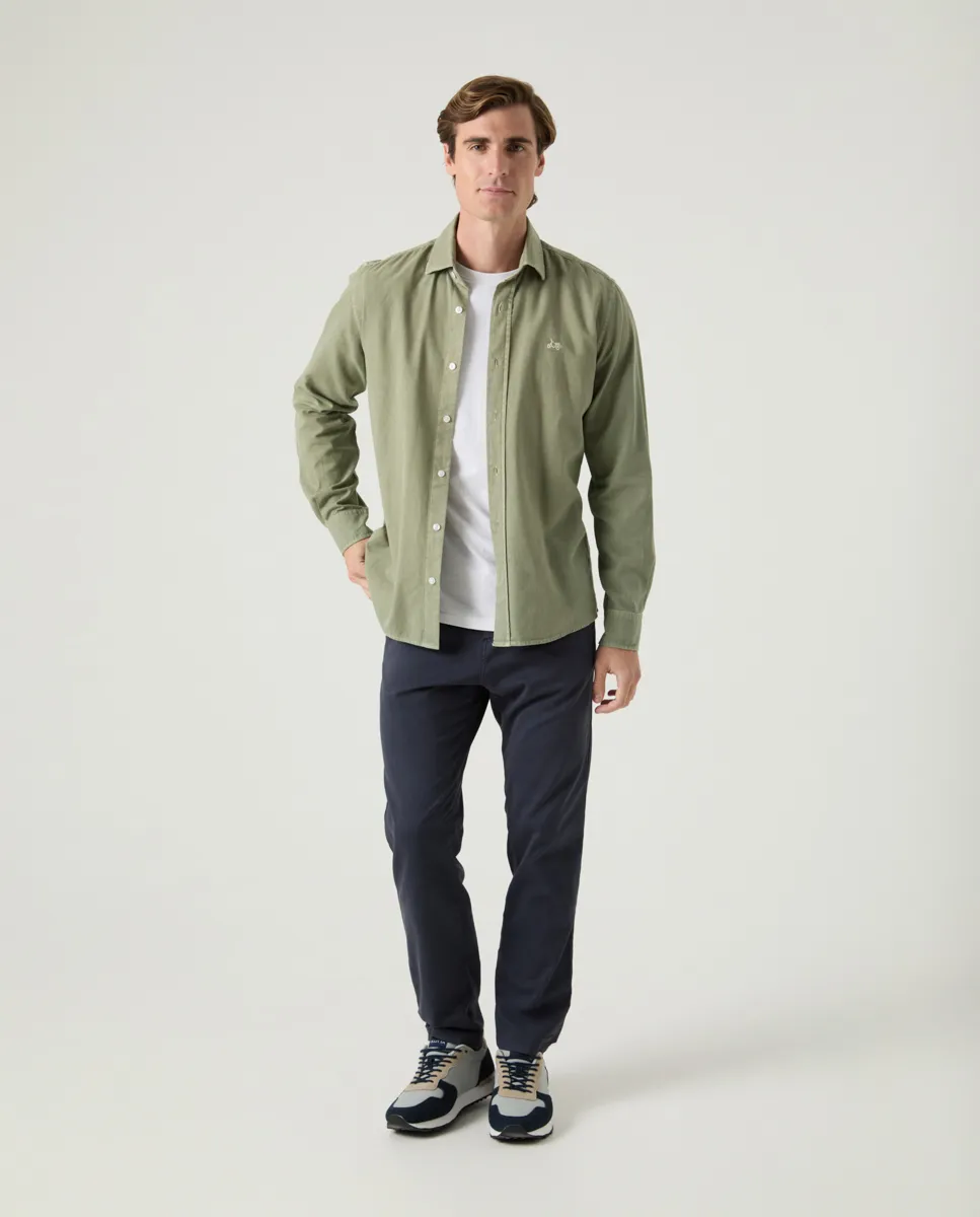 Camisa Sarga Khaki - Image 4