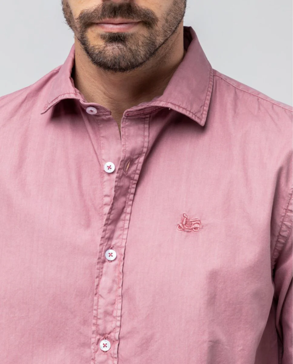 Camisa sarga rosa - Image 2